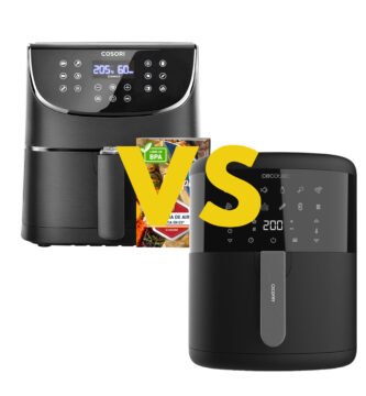 Cecotec Bombastik 6000 vs Cosori CP158-AF – Las 2 freidoras de aire de 6L más vendidas: frente a frente